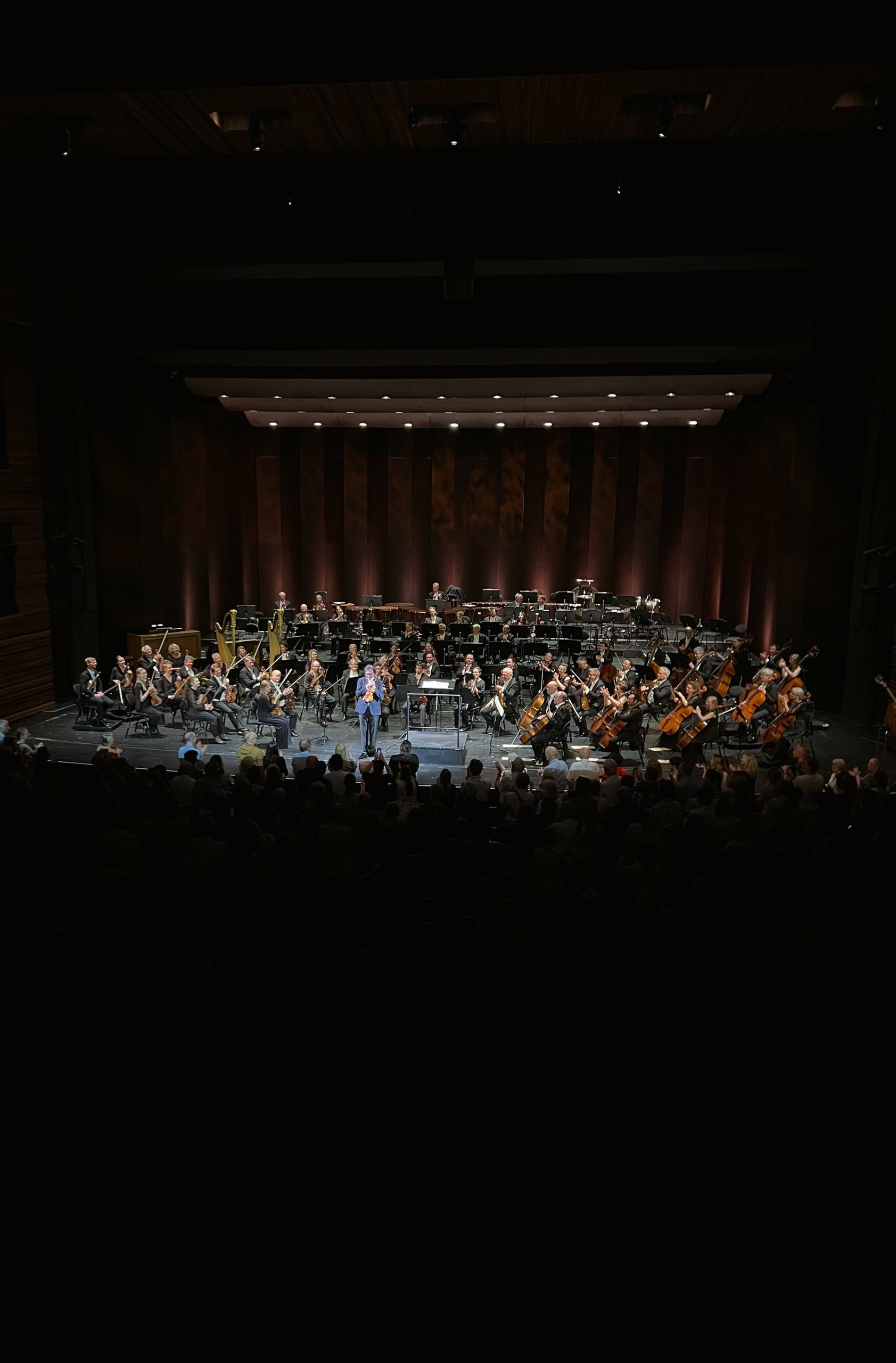 Leonidas Kavakos tillsammans med Göteborgs Symfoniker.