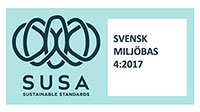 Logotyp SUSA Svensk Miljöbas